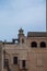 Italy. Matera. Convent of Santa Lucia e Agata alla Fontana, 18th century. Architectural elements at the back of the building