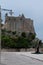 Italy. Matera. Sasso Barisano. The imposing deconsecrated monastic church of Sant`Agostino, 16th - 18th century