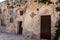 Italy. Matera. Sasso Caveoso. Rupestrian architecture. Underground Church of Santa Lucia alle Malve, 8th - 13th centuries