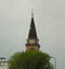 Italy, Milan, Parish Of Saint Mary White, spire and bell tower of the church