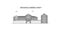 Italy, Padua City city skyline isolated vector illustration, icons