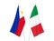 Italy and Philippines flags