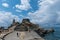 Italy, Portovenere, Saint Pierre Church located on a rock