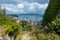 Italy, Portovenere, View of the village from Doria Castle