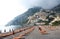 Italy. Positano beach.