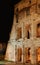 Italy. Roma. Colosseo (Coliseum) at night