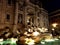 Italy, Roma, evening Fontana di Trevi.