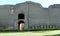 Italy, Rome, Baths of Caracalla (Terme di Caracalla), ruins of ancient buildings, entrance to the territory