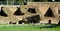 Italy, Rome, Circus Maximus, Archaeological Area of the Circus Maximus, ruins of ancient buildings