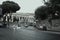 Italy, Rome, Colosseum, traffic...