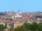 Italy, Rome, panorama of the city from Janiculum Hill