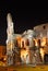 Italy. Rome ( Roma ). Colosseo (Coliseum) at night