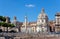 Italy.Rome.Trojan column,churches of Santa Maria