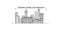 Italy, San Gimignano City city skyline isolated vector illustration, icons