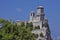 Italy - San Marino - Towers and walls of Fortress of Guaita
