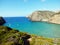 Italy, Sardinia, view of an inlet of Cala Domestica