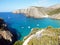 Italy, Sardinia, view of an inlet of Cala Domestica