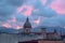 Italy, Sicily.Carmine Maggiore dome in Palermo