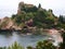 Italy, Sicily: Panoramic of Isolabella.