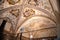 Italy Splendid frescoed ceilings inside the Castle of Grinzane Cavour, Unesco heritage
