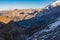 Italy, Stelvio National Park. Famous road to Stelvio Pass in Ortler Alps.