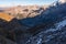 Italy, Stelvio National Park. Famous road to Stelvio Pass in Ortler Alps