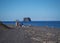 ITALY, STROMBOLI, JUNE 2, 2016: Group of young local children ha