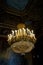 Italy: Turin royal palace Palazzo Reale crystal chandelier