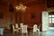 Italy Turin royal palace Stupinigi interior- Dinning room