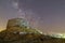 Italy Tuscany Grosseto, Mount Amiata Arcidosso, the milky way seen from the hermitage of Monte Labbro, David Lazzaretti