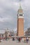 Italy. Venice. Bell Tower of San Marco - St Mark\'s Campanile