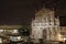 Italy. Venice. Church degli Scalzi or Santa Maria di Nazareth at night