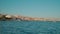 Italy, Venice, February 2019. Beautiful cityscape shot from a famous Venice canal. Lots of motorboats, waterbuses and