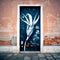 Italy. Venice Flower painted door