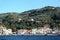 Italy- View of the Sorrentine Peninsula coastline.