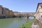 Italy. Vuew to Ponte Vecchio in Florence