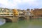 Italy. Vuew to Ponte Vecchio in Florence