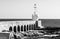 Italy: White lighthouse of Otranto.