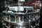 Italy wine: automatic bottling line