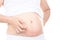 Itch and pain of pregnant belly