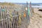 Items on Fence at Ocean Beach