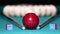 Items for playing billiards