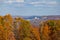 Ithaca College from Farm on West Hill