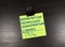 ITIL, Information technology infrastructure library sticky note on wooden background
