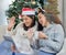 Its easy to keep in touch with loved ones. two young women on a video call using a digital tablet at home.