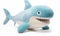 With its plushy body and gentle demeanor, the shark toy quickly became a beloved playmate for the young child