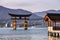 Itsukushima Shrine famous place at Miyajima.