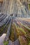 Itzurun beach, flysch of Zumaia on the coast Gipuzkoa, Spain