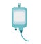 Iv bag medical isolated icon