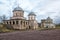Ivangorod. Russia. Orthodox churches in medieval Ivangorod Fortress